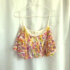 Vintage Havana Knitted Crop!
